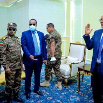 Ethiopian, Djiboutian military delegation arrives in Hargeisa